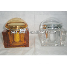 200ml Square Luxury Cosmetic Packaging Acrylic Jar With Lid